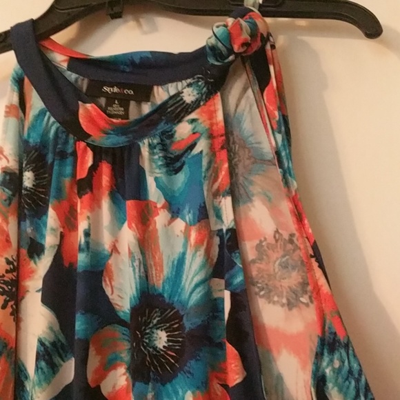 Flowy floral tank - L - Picture 2 of 5